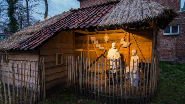 kerststal Rauw - foto Woestijnpaleis 