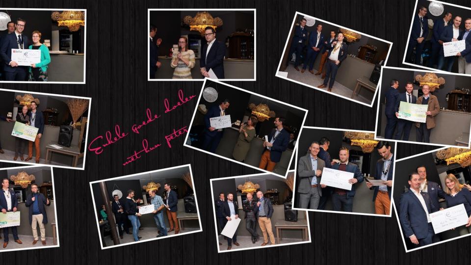 collage  cheque van De Ronde Tafel