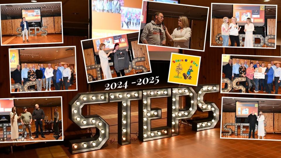 Steps On Fire schenkt 59594 euro aan het goede doel