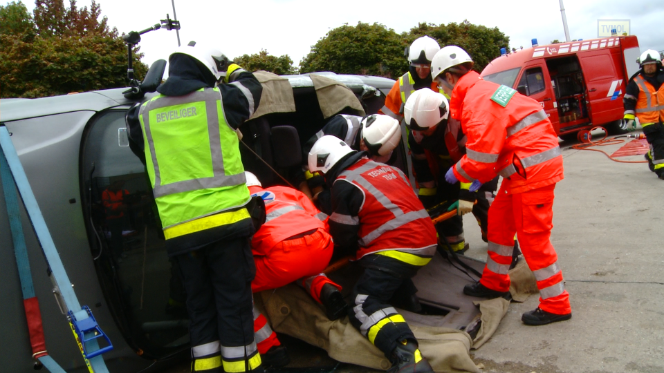 Brandweer Mol bevrijding gekneld persoon