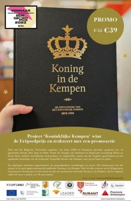 Koning in de Kempen wint de erfgoedprijs