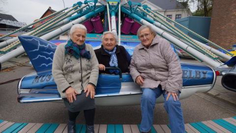 Millegem kermis met de gezusters Van Gorp