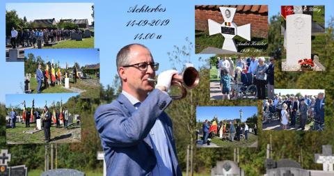 Herdenking 75 jarig bevrijding in Achterbos	