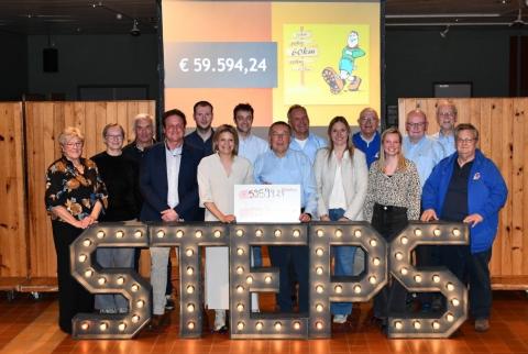 Steps On Fire schenkt 59594 euro aan het goede doel