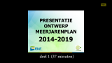 Presentatie presentatie meerjarenplan deel 1