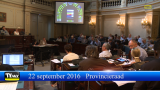 Provincieraad provincie Antwerpen 22 september 2016