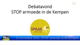 DEBAT STOP armoede in de Kempen