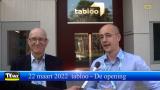 tabloo de opening van 22 maart 2022 